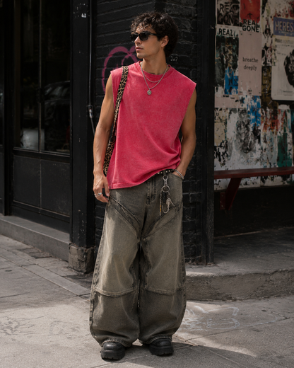RetroWash Muscle Tee