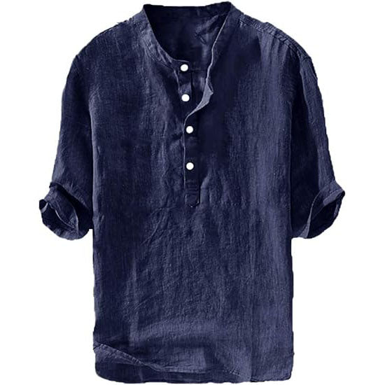 Ocean Breeze Linen Shirt