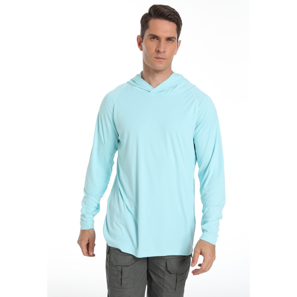 TrailShield™ Men's Hooded Mask Long Sleeve Shirt