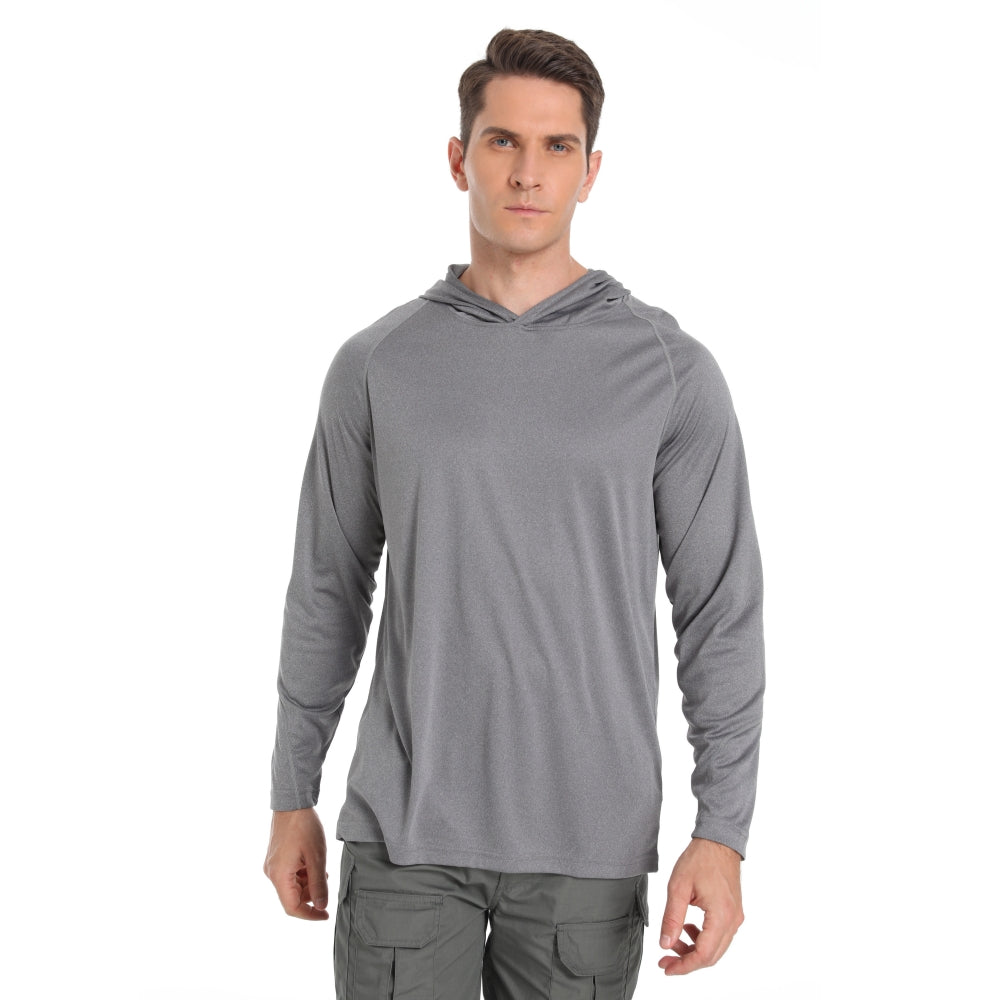 TrailShield™ Men's Hooded Mask Long Sleeve Shirt