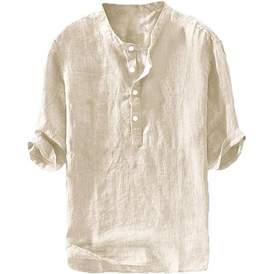 Ocean Breeze Linen Shirt