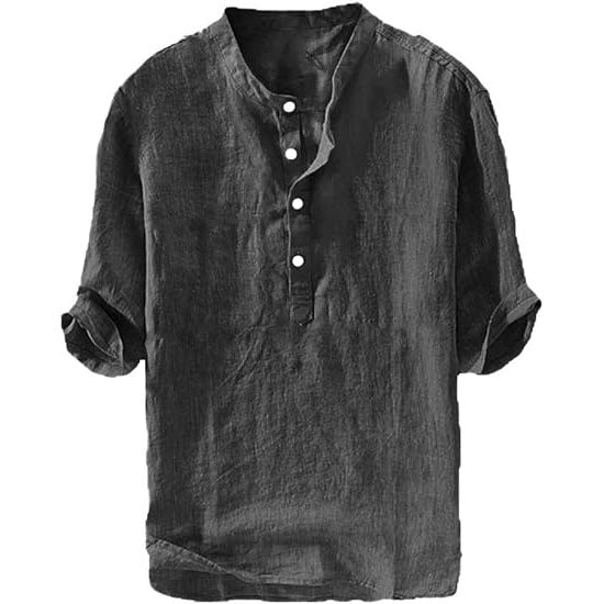 Ocean Breeze Linen Shirt