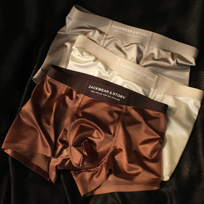 Luxury Ice Silk Boxers For Men