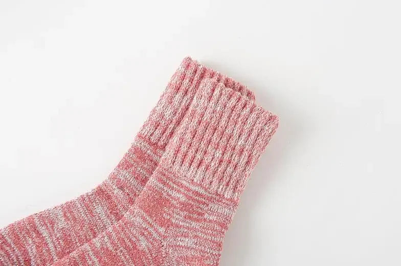 5 Pack - Women’s Warm Cotton Socks (one Size)