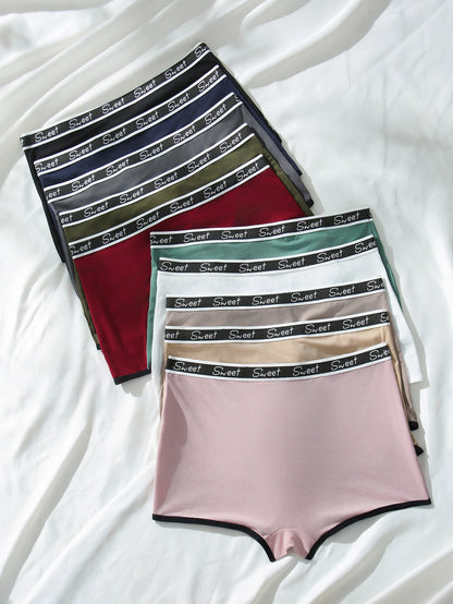 Smooth Silky Women's Mid-Waist Briefs