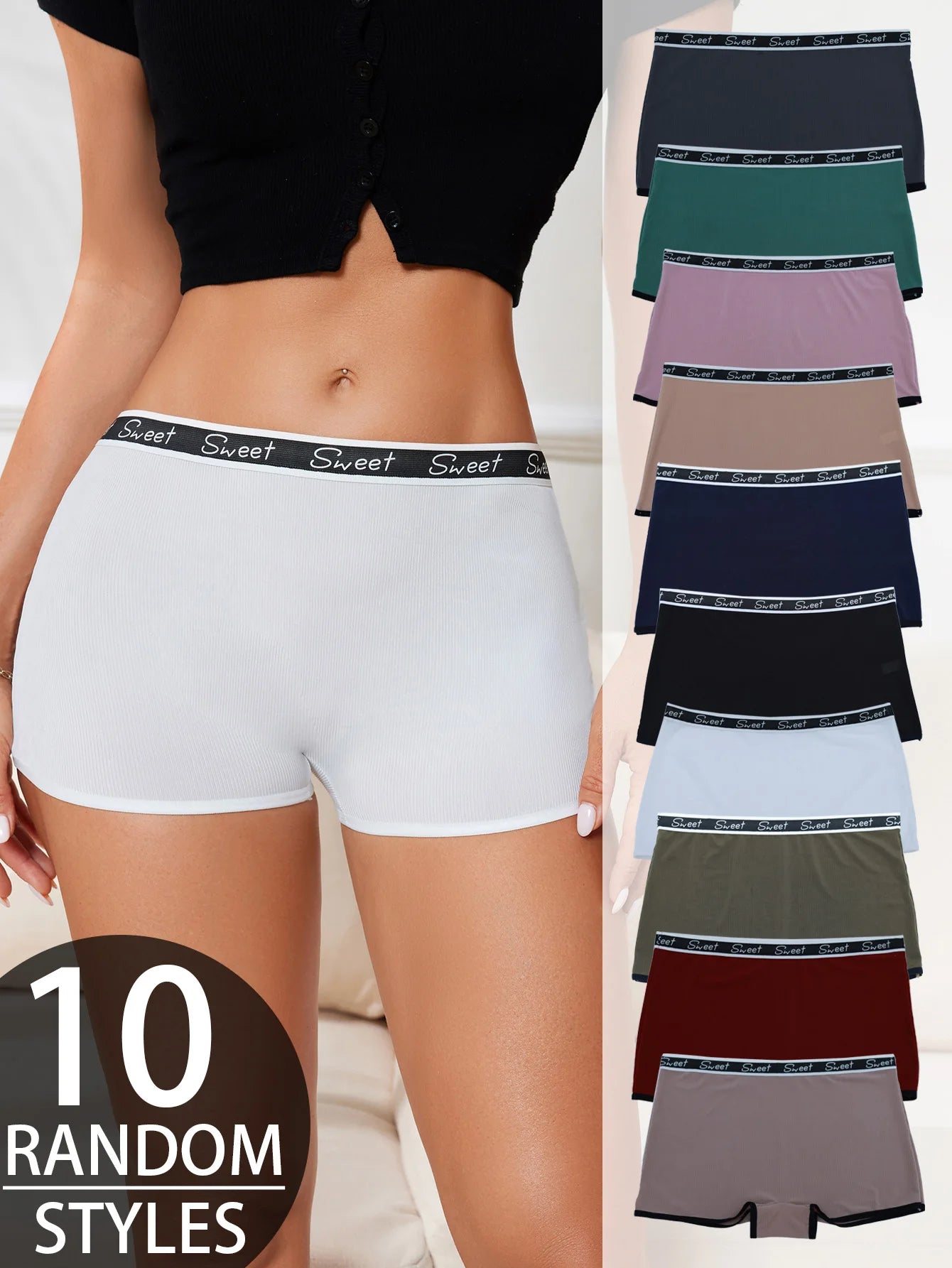 Smooth Silky Women's Mid-Waist Briefs