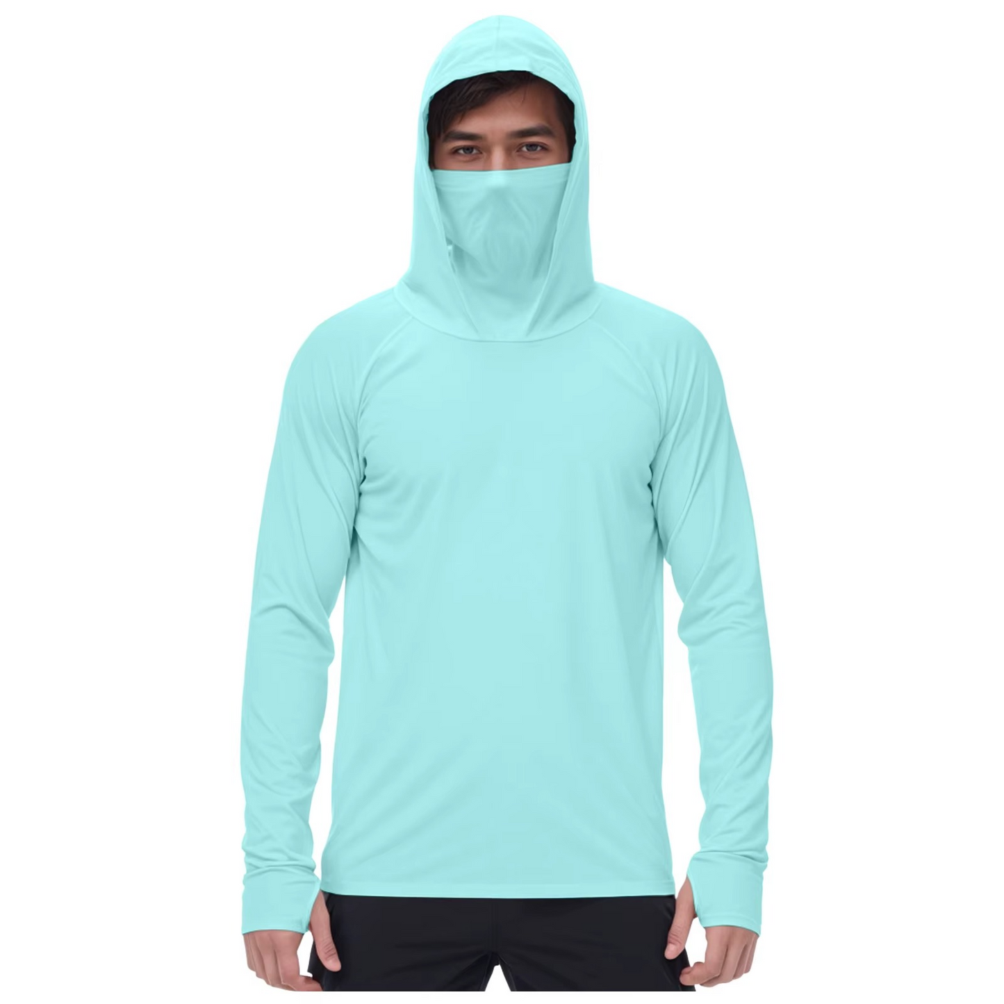 TrailShield™ Men's Hooded Mask Long Sleeve Shirt