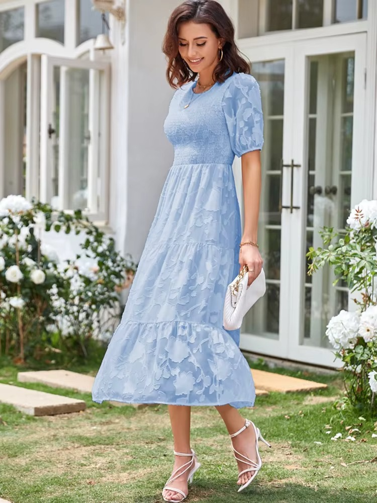 Soft Floral Dress