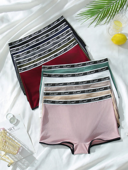 Smooth Silky Women's Mid-Waist Briefs