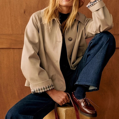 Oxford Lane™ England-Style Fall Jacket