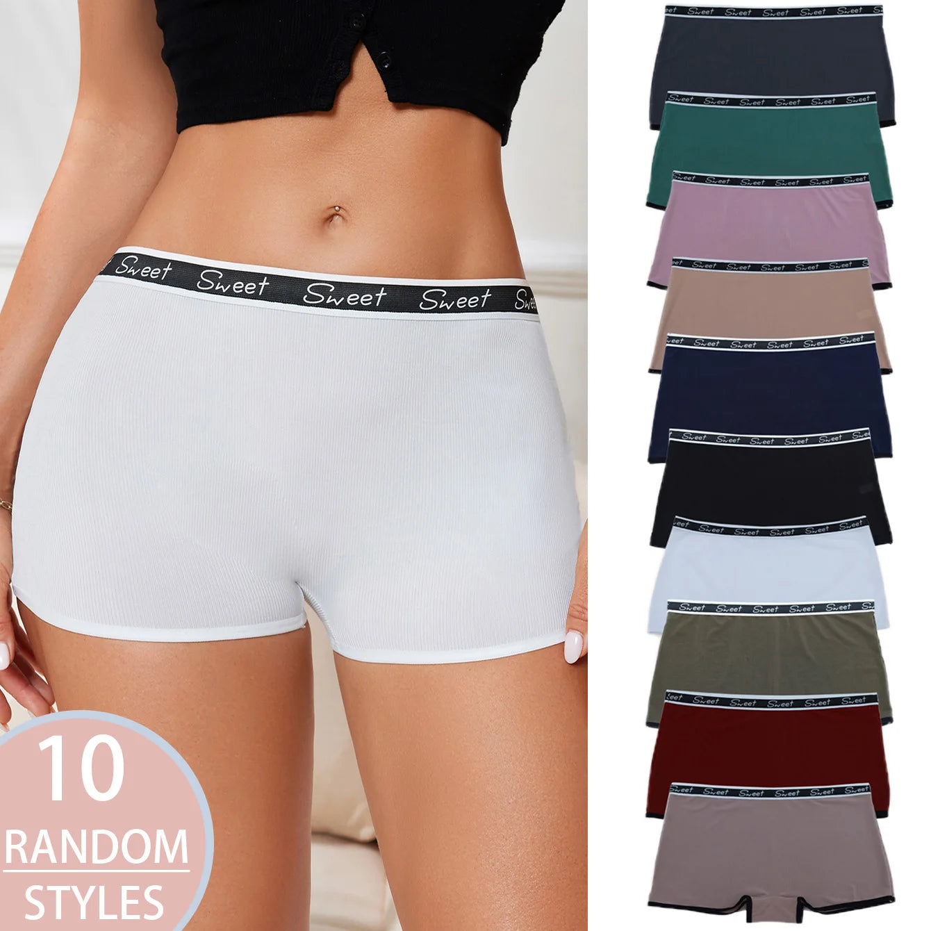 Smooth Silky Women's Mid-Waist Briefs