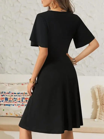 Elegant Wrap Dress