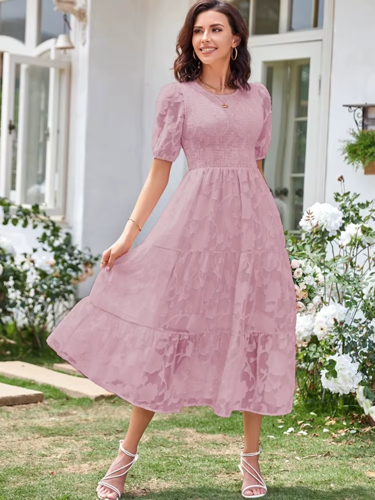 Soft Floral Dress