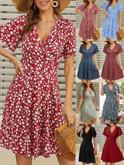 Elegant Wrap Dress