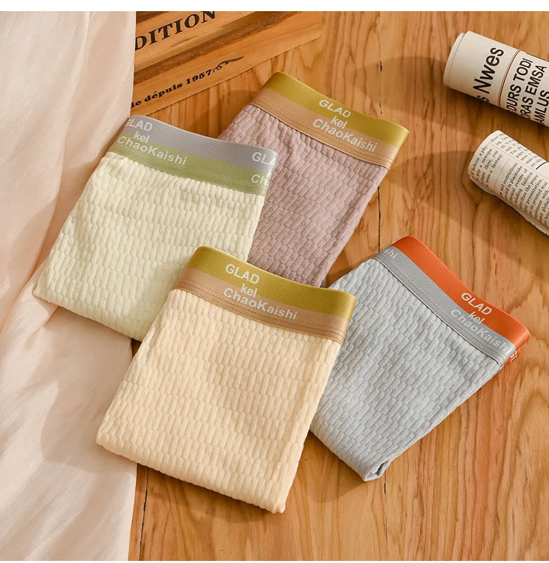 4 قطع - قطن نقي - ملابس داخلية للرجال