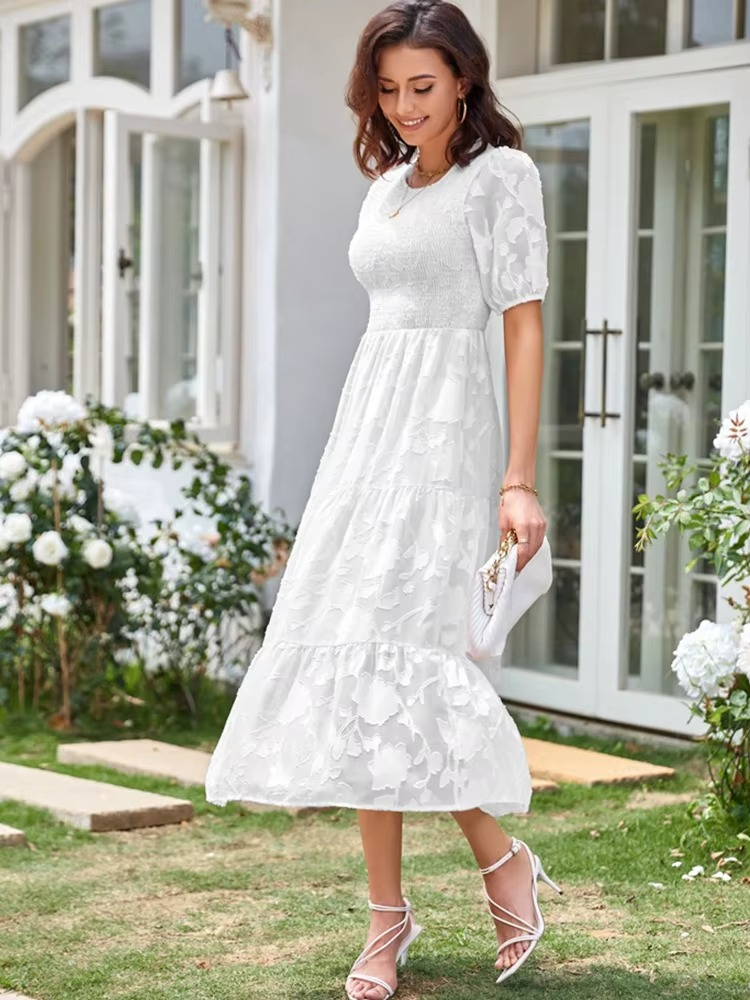 Soft Floral Dress