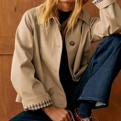 Oxford Lane™ England-Style Fall Jacket