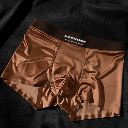 Luxury Ice Silk Boxers For Men