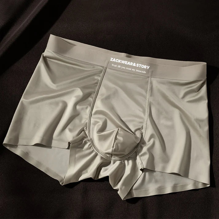 Luxury Ice Silk Boxers For Men
