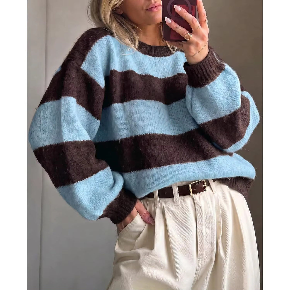 Oversized Fuzzy Sweater