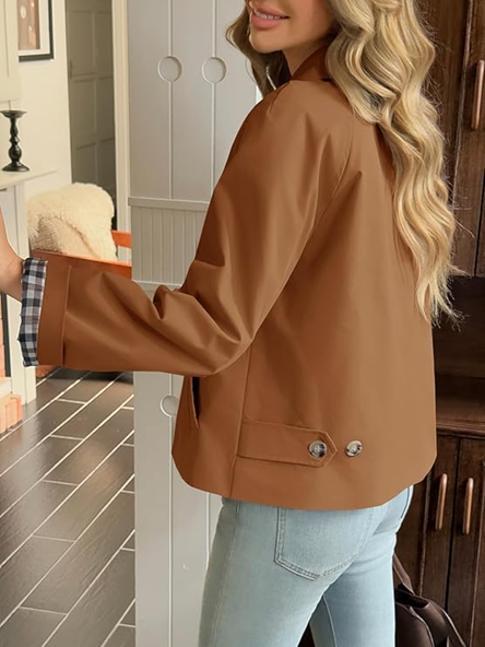 Oxford Lane™ England-Style Fall Jacket